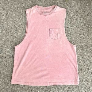 [REEBOK] Dusty Pink Muscle Tee
